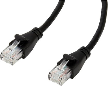 Amazon Basics Ethernet-Netzwerkkabel, RJ45, Cat6, 7.6 m, 1.000Mbit/s, Schwarz